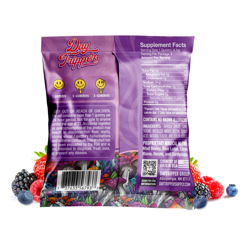 Day Tripper Mushroom Gummies | Day Tripper Mushroom Chocolate